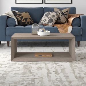 Brayden Studio Wander Solid Coffee Table Antiqued Grey Oak 45.72cm H x 121.92cm W x 59.39cm D Brayden Studio Wander Solid Coffee Table Antiqued Grey Oak 45.72cm H x 121.92cm W x 59.39cm D