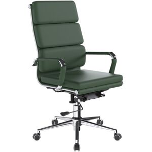 Brayden Studio Botnick Leather - Bonded Office Chair Forest Green 505cm W X 500cm D Brayden Studio Botnick Leather - Bonded Office Chair Forest Green 505cm W X 500cm D
