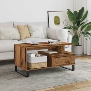 17 Stories Munha Coffee Table Old Wood 45cm H X 90cm W X 49cm D 17 Stories Munha Coffee Table Old Wood 45cm H X 90cm W X 49cm D