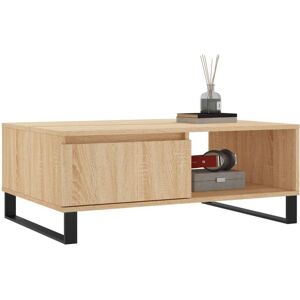 Metro Malichi Sled Coffee Table with Storage Sonoma Oak 35cm H X 90cm W X 60cm D Metro Malichi Sled Coffee Table with Storage Sonoma Oak 35cm H X 90cm W X 60cm D