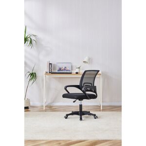 Inbox Zero Mesh Commercial Use Desk Chair Black 91cm H X 49cm W X 49cm D Inbox Zero Mesh Commercial Use Desk Chair Black 91cm H X 49cm W X 49cm D