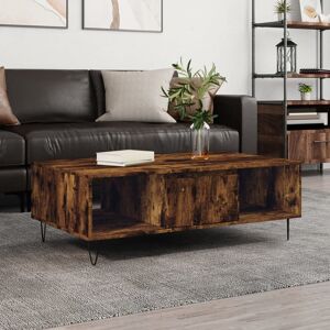 George Oliver Ayash 4 Legs Coffee Table with Storage Smoked Oak 35cm H X 104cm W X 60cm D George Oliver Ayash 4 Legs Coffee Table with Storage Smoked Oak 35cm H X 104cm W X 60cm D
