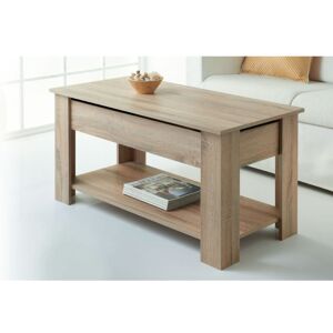 Ebern Designs Oyama Lift Top Coffee Table Light Oak 50cm H X 100cm W X 50cm D Ebern Designs Oyama Lift Top Coffee Table Light Oak 50cm H X 100cm W X 50cm D