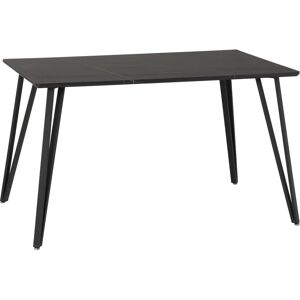 George Oliver Rectangular 130Cm L x 80Cm W Dining Table Black George Oliver Rectangular 130Cm L x 80Cm W Dining Table Black