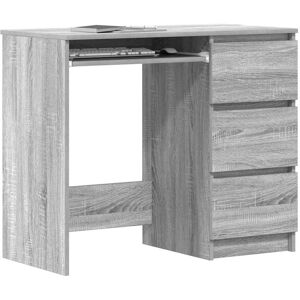 Brayden Studio Raeburn Desk Grey Sonoma 76cm H X 45cm W X 90cm D Brayden Studio Raeburn Desk Grey Sonoma 76cm H X 45cm W X 90cm D