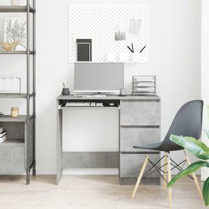 Brayden Studio Raeburn Desk Concrete Grey 76cm H X 45cm W X 90cm D Brayden Studio Raeburn Desk Concrete Grey 76cm H X 45cm W X 90cm D
