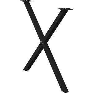 Symple Stuff Table Leg Black 73cm H x 90cm W x 73cm D Symple Stuff Table Leg Black 73cm H x 90cm W x 73cm D