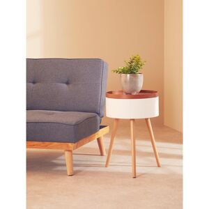 Norden Home Agda Tray Table Brown 57cm H X 38cm W X 38cm D Norden Home Agda Tray Table Brown 57cm H X 38cm W X 38cm D