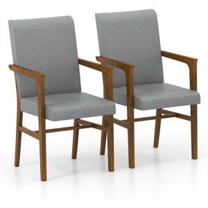 Latitude Run Modern Dining Chairs Set Of 2 Upholstered Accent Chairs High Back Brown Wood 94cm H X 53cm W X 65cm D Latitude Run Modern Dining Chairs Set Of 2 Upholstered Accent Chairs High Back Brown Wood 94cm H X 53cm W X 65cm D