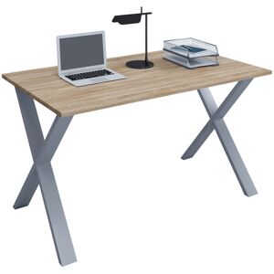 17 Stories Remey Rectangle Writing Desk Brown/Grey 76cm H x 110cm W x 50cm D 17 Stories Remey Rectangle Writing Desk Brown/Grey 76cm H x 110cm W x 50cm D