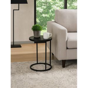 Fairmont Park Lafayette Side Table Matte Black 62.2cm H X 40cm W X 40cm D Fairmont Park Lafayette Side Table Matte Black 62.2cm H X 40cm W X 40cm D