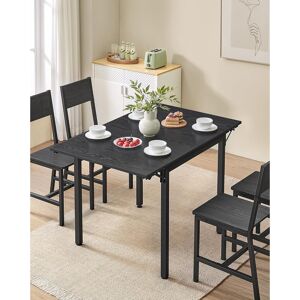 Borough Wharf Brimmer Extendable Dining Table Black/Black Borough Wharf Brimmer Extendable Dining Table Black/Black