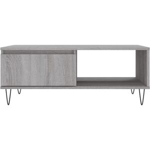 George Oliver Maksud 4 Legs Coffee Table with Storage Grey Sonoma 35cm H X 90cm W X 60cm D George Oliver Maksud 4 Legs Coffee Table with Storage Grey Sonoma 35cm H X 90cm W X 60cm D