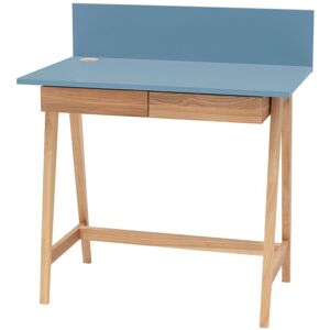 Brayden Studio Sondra Desk Gentle Blue/Ashwood 75cm H x 85cm W x 50cm D Brayden Studio Sondra Desk Gentle Blue/Ashwood 75cm H x 85cm W x 50cm D