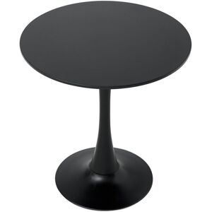 George Oliver Modern Dining Table - Round Table - For Kitchen/Living Room - 74 Cm (H) Black George Oliver Modern Dining Table - Round Table - For Kitchen/Living Room - 74 Cm (H) Black
