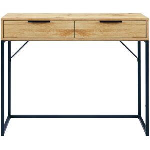 Wade Logan Yonkers Desk Oak 80cm H X 100cm W X 45cm D Wade Logan Yonkers Desk Oak 80cm H X 100cm W X 45cm D