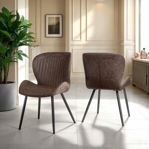 Rio Alexsandra Dining Chair Brown 90.5cm H X 51cm W X 62cm D Rio Alexsandra Dining Chair Brown 90.5cm H X 51cm W X 62cm D