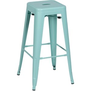 17 Stories Nielle 76.5cm Stool Teal 76.5cm H X 43.5cm W X 43.5cm D 17 Stories Nielle 76.5cm Stool Teal 76.5cm H X 43.5cm W X 43.5cm D