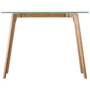 Gallery Direct Blair Desk Brown 75cm H X 100cm W X 50cm D Gallery Direct Blair Desk Brown 75cm H X 100cm W X 50cm D