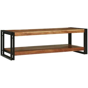 Borough Wharf Coffee Table Multicolour 50 Cm Solid Wood Reclaimed Dark Brown 38" H x 120" W x 50" L Borough Wharf Coffee Table Multicolour 50 Cm Solid Wood Reclaimed Dark Brown 38" H x 120" W x 50" L