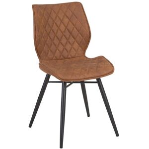 Latitude Run Mahaffie Upholstered Dining Chair Brown 86cm H X 44cm W X 56cm D Latitude Run Mahaffie Upholstered Dining Chair Brown 86cm H X 44cm W X 56cm D