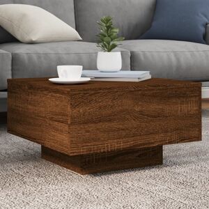 Metro Bronda Four Leg Coffee Table Brown Oak 31cm H x 55cm W x 55cm D Metro Bronda Four Leg Coffee Table Brown Oak 31cm H x 55cm W x 55cm D