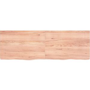 Alpen Home Table Top Solid Wood Oak Light Brown 40cm H x 120cm W x 4cm D Alpen Home Table Top Solid Wood Oak Light Brown 40cm H x 120cm W x 4cm D