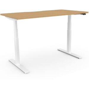 17 Stories Arnesia Pro Height Adjustable Standing Desk White/Graphite Black 123cm H x 160cm W x 80cm D 17 Stories Arnesia Pro Height Adjustable Standing Desk White/Graphite Black 123cm H x 160cm W x 80cm D