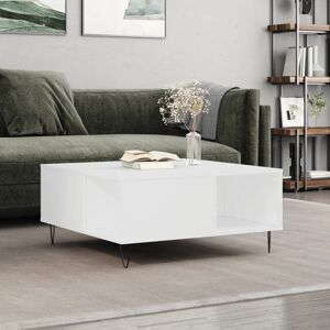 George Oliver Insani 4 Legs Coffee Table with Storage White 36.5cm H X 80cm W X 80cm D George Oliver Insani 4 Legs Coffee Table with Storage White 36.5cm H X 80cm W X 80cm D
