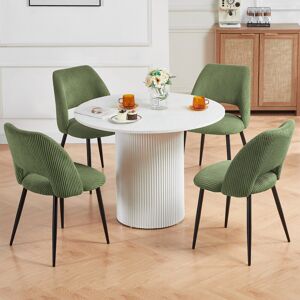 Fairmont Park Upholstered Armless Dining Chairs Light Green 82cm H X 51cm W X 56cm D Fairmont Park Upholstered Armless Dining Chairs Light Green 82cm H X 51cm W X 56cm D