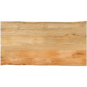 Vidaxl Table Top 100X40x3.8 Cm Solid Wood Mango Brown 3.8cm H x 110cm W x 60cm D Vidaxl Table Top 100X40x3.8 Cm Solid Wood Mango Brown 3.8cm H x 110cm W x 60cm D