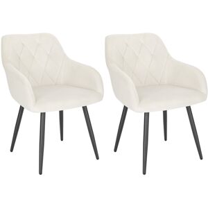 Canora Grey Alvion Upholstered Dining Chair White 79cm H X 44.5cm W X 46.5cm D Canora Grey Alvion Upholstered Dining Chair White 79cm H X 44.5cm W X 46.5cm D