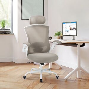 Inbox Zero Fully Adjustable Executive Swivel Ergonomic Office Chair with Adjustable Arms Khaki 132.2cm H X 66cm W X 63cm D Inbox Zero Fully Adjustable Executive Swivel Ergonomic Office Chair with Adjustable Arms Khaki 132.2cm H X 66cm W X 63cm D