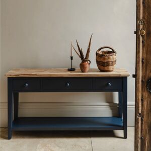 Three Posts 143Cm Console Table Navy Blue 76cm H X 143cm W X 34cm D Three Posts 143Cm Console Table Navy Blue 76cm H X 143cm W X 34cm D