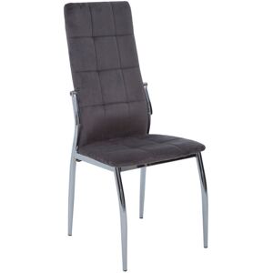 Fairmont Park Elsberry Upholstered Dining Chair Grey 100cm H X 44cm W X 54cm D Fairmont Park Elsberry Upholstered Dining Chair Grey 100cm H X 44cm W X 54cm D