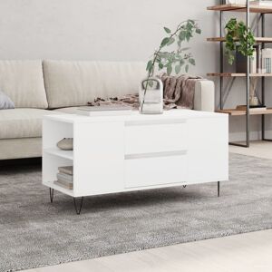 Borough Wharf Iriemi Coffee Table with Storage White 50cm H X 102cm W X 44.5cm D Borough Wharf Iriemi Coffee Table with Storage White 50cm H X 102cm W X 44.5cm D