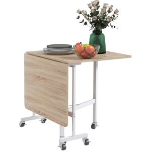 17 Stories Mishea 120 L x 80 W Dining Table Oak 73cm H X 120cm L X 80cm D 17 Stories Mishea 120 L x 80 W Dining Table Oak 73cm H X 120cm L X 80cm D