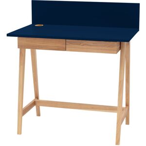 Brayden Studio Sondra Desk Navy Blue/Ashwood 75cm H x 85cm W x 50cm D Brayden Studio Sondra Desk Navy Blue/Ashwood 75cm H x 85cm W x 50cm D