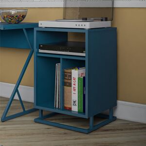 17 Stories Kaicey Side Table Blue 70cm H X 48.3cm W 17 Stories Kaicey Side Table Blue 70cm H X 48.3cm W