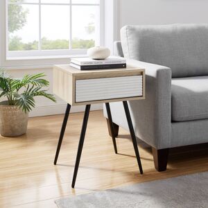 Corrigan Studio Loftus 18" 1-Drawer Side Table Birch 64.9cm H X 45.8cm W Corrigan Studio Loftus 18" 1-Drawer Side Table Birch 64.9cm H X 45.8cm W