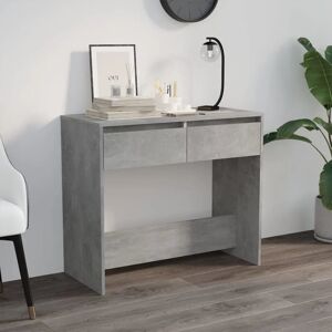 17 Stories Isaish Console Table Concrete Grey 76.5cm H x 89cm W x 41cm D 17 Stories Isaish Console Table Concrete Grey 76.5cm H x 89cm W x 41cm D