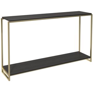 Fairmont Park Wattripont Console Table Brass Brushed 74cm H X 120cm W X 27.5cm D Fairmont Park Wattripont Console Table Brass Brushed 74cm H X 120cm W X 27.5cm D