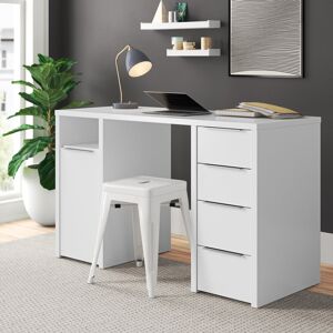 Zipcode Design Canonero Desk White 75cm H X 125cm W X 50cm D Zipcode Design Canonero Desk White 75cm H X 125cm W X 50cm D