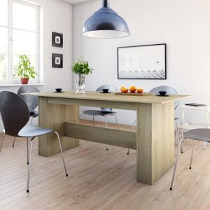 Ebern Designs Aelia Dining Table Sonoma Oak Ebern Designs Aelia Dining Table Sonoma Oak