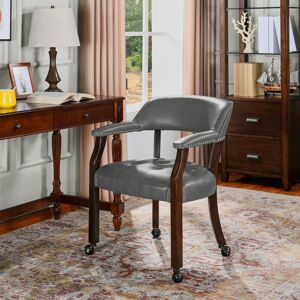 Longshore Tides Blankenship Upholstered Dining Chair Dark Grey 78cm H X 64cm W X 64cm D Longshore Tides Blankenship Upholstered Dining Chair Dark Grey 78cm H X 64cm W X 64cm D