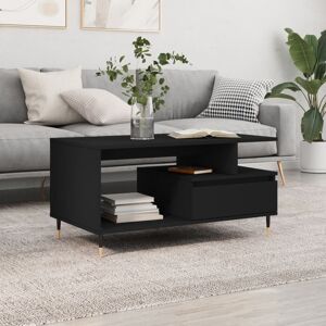 17 Stories Michellene 4 Legs Coffee Table with Storage Black 45cm H X 90cm W X 49cm D 17 Stories Michellene 4 Legs Coffee Table with Storage Black 45cm H X 90cm W X 49cm D