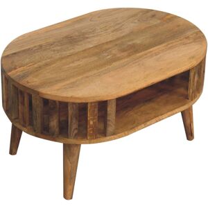 World Menagerie Limaville Solid Wood Four Leg Coffee Table with Storage Beige 35cm H X 65cm W X 45cm D World Menagerie Limaville Solid Wood Four Leg Coffee Table with Storage Beige 35cm H X 65cm W X 45cm D