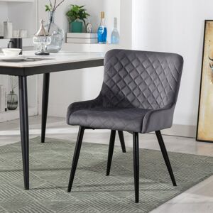 Canora Grey Hambling Upholstered Dining Chair Grey 81cm H X 53cm W X 59cm D Canora Grey Hambling Upholstered Dining Chair Grey 81cm H X 53cm W X 59cm D