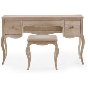 Lily Manor Satilla Dressing Table Brown 75cm H X 130cm W X 45cm D Lily Manor Satilla Dressing Table Brown 75cm H X 130cm W X 45cm D