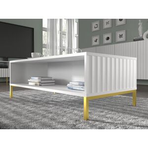 Fairmont Park Merion 4 Legs Coffee Table with Storage White 43cm H X 90cm W X 60cm D Fairmont Park Merion 4 Legs Coffee Table with Storage White 43cm H X 90cm W X 60cm D
